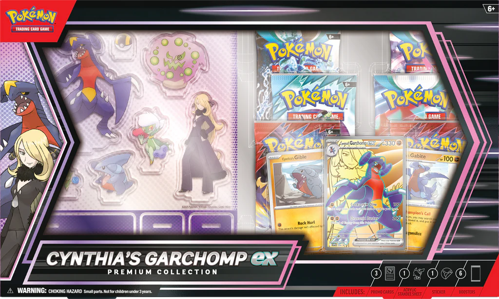 Pokemon: Cynthia's Garchomp EX Premium Collection