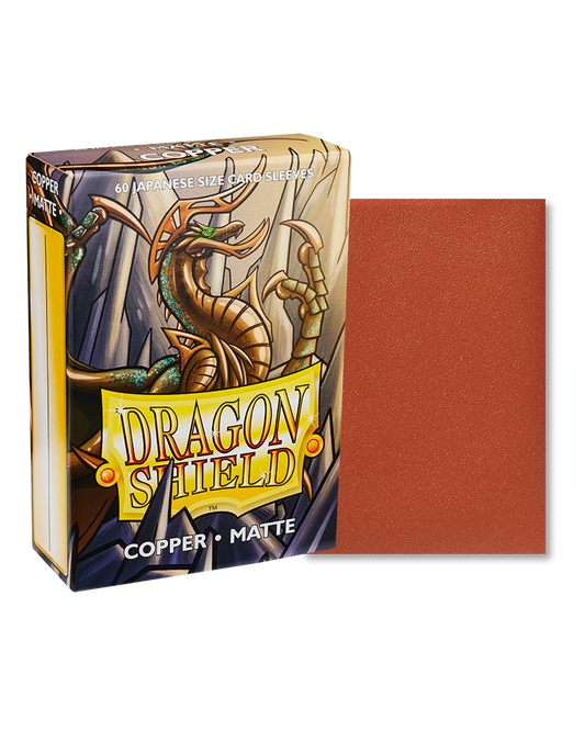 Dragon shield- Matte Copper- Japanese size