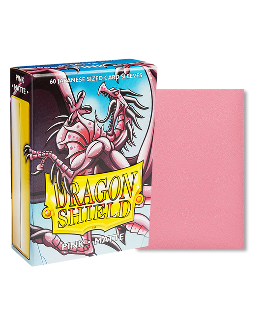 Dragon shield- Matte Pink- Japanese size