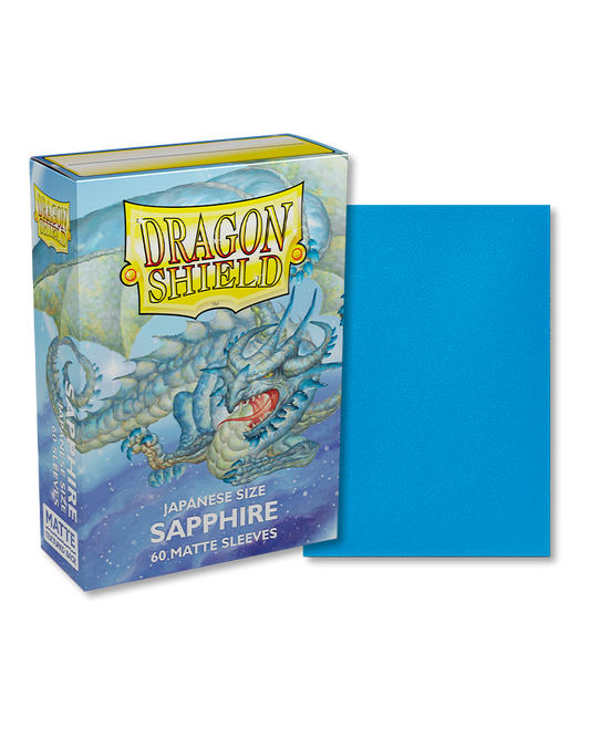 Dragon shield- Matte Sapphire- Japanese size