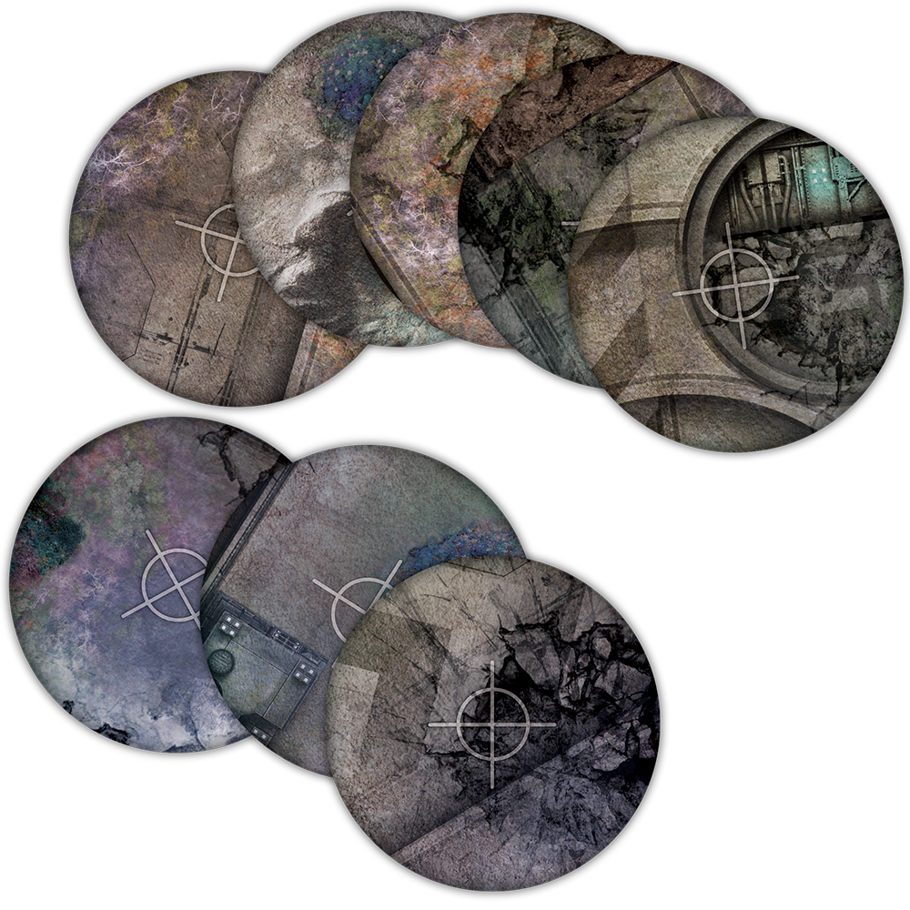 Terrain Crate: Battle mat: Objective Templates