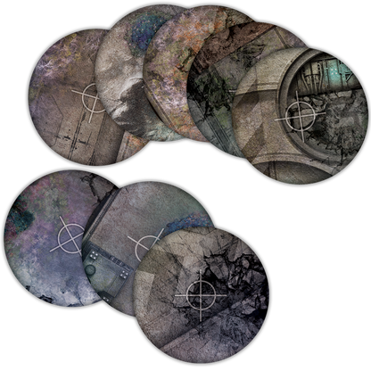 Terrain Crate: Battle mat: Objective Templates