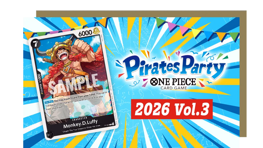 Ticket: One Piece TCG October 3rd-Pirates Party Vol. 3- 2v2