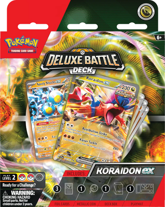 Pokémon Deluxe Battle Decks- KoraidonEX/MiraidonEX