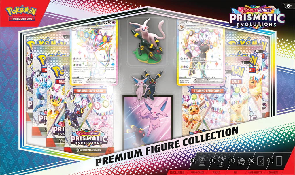Pokémon- Prismatic Evolutions Premium Figure Collection