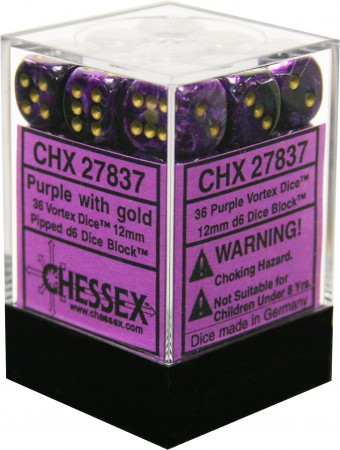 Vortex 36 D6 Purple/Gold