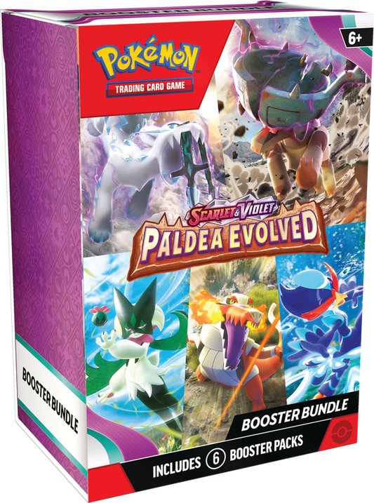 Pokémon- Scarlet & Violet: Paldea Evolved Booster Bundle