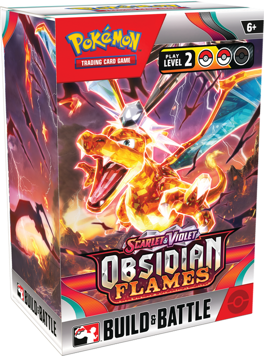 Pokémon - Scarlet & Violet- Obsidian Flames Build & Battle Box
