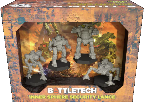 Battletech- Inner Sphere Security Lance Forcepack