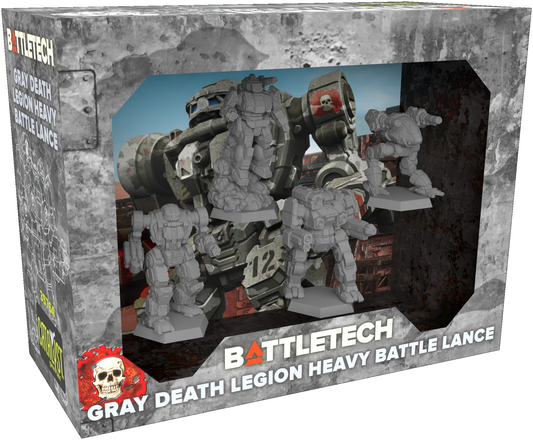 Battletech Gray Death Legion Heavy Battle Lance Force pack