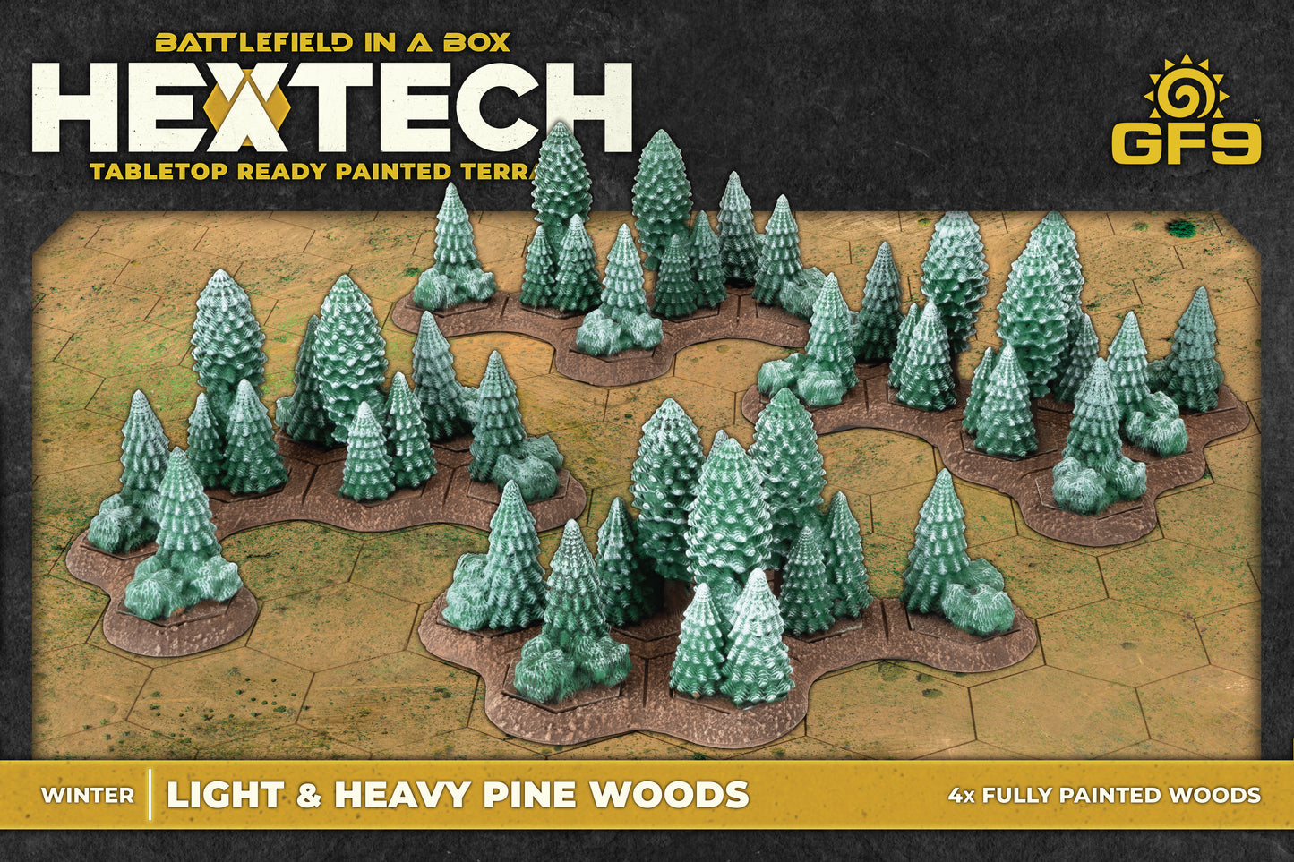 Battlefield in a Box: Hextech: Light and Heavy Pine Woods
