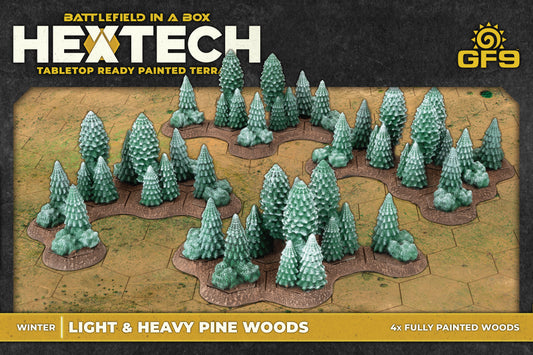 Battlefield in a Box: Hextech: Light and Heavy Pine Woods