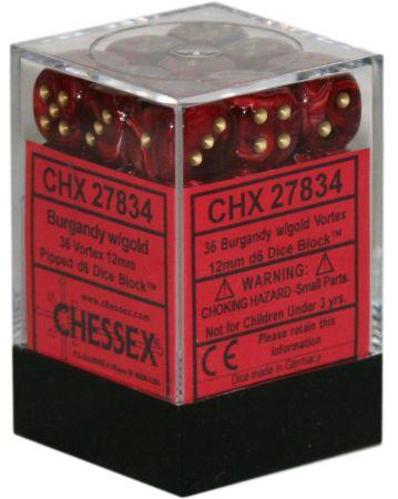 Vortex 36 D6 Burgandy/Gold