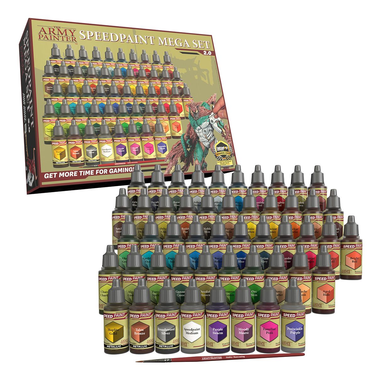 The Army Painter Warpaints Speedpaint Mega Set 2.0 - 50 Colours