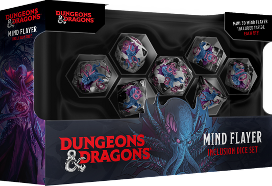 Mindflayer Resin Dice Set