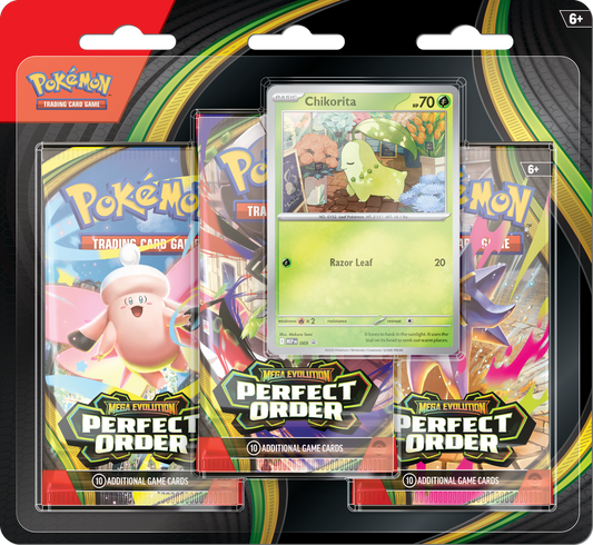 Pokémon - Perfect Order- 3pk Blister