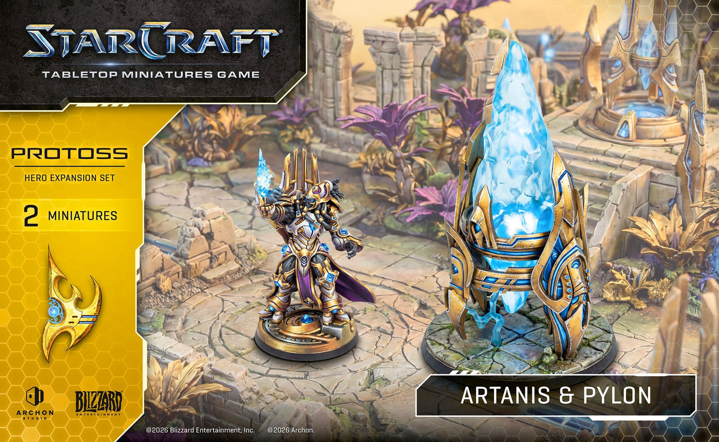 Starcraft- Protoss Artanis and Pylon