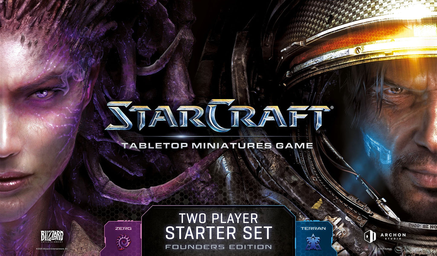 Starcraft- Two Player Starter Set- Founders Edition