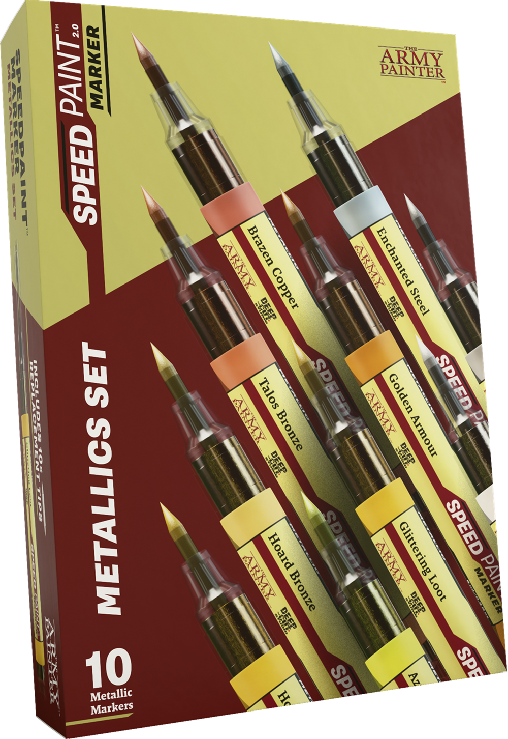 The Army Painter Warpaints Speedpaint Marker Metallic Set