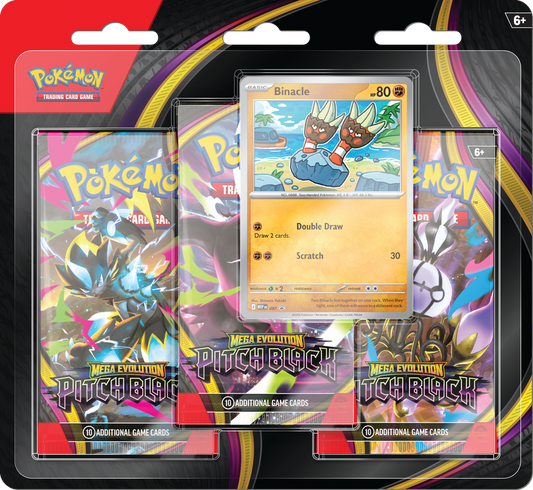 Pokemon - Pitch Black -3pk Blister