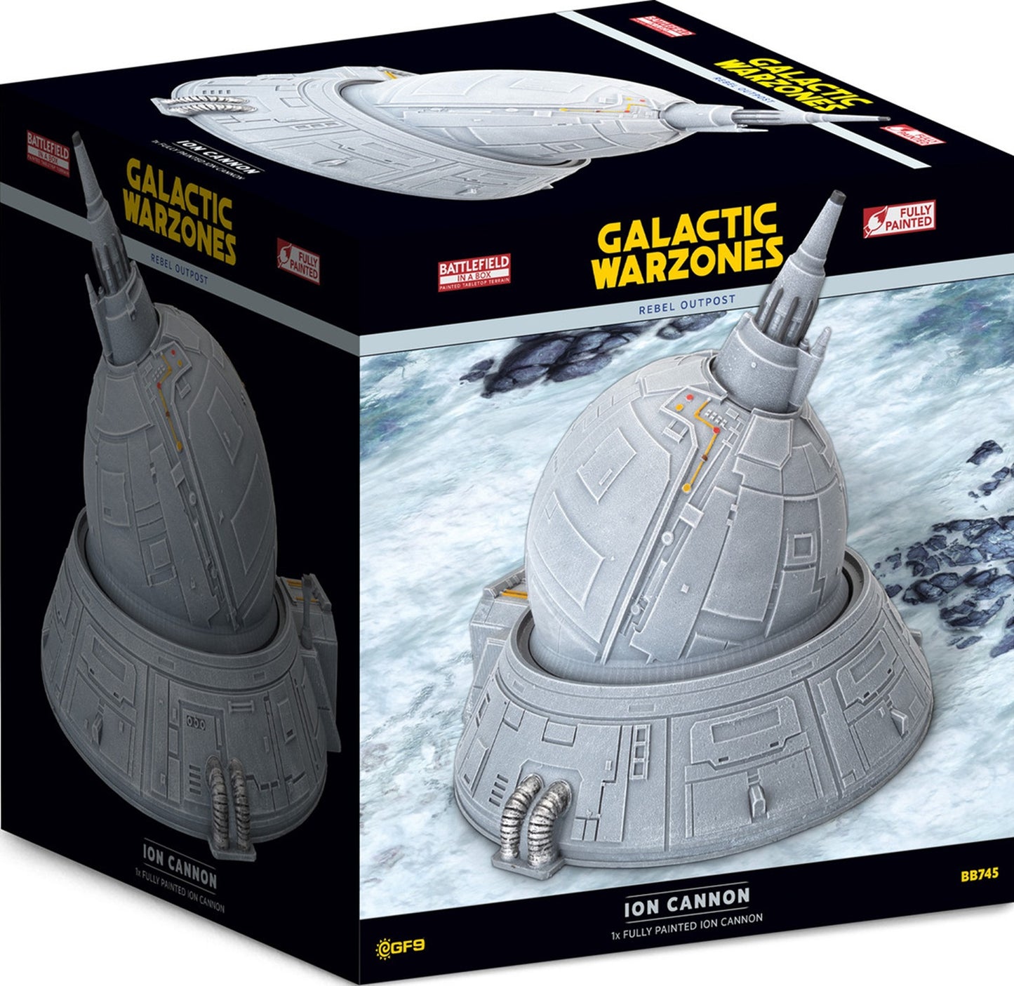 Battlefield in a Box: Galactic Warzone- Rebel Outpost- Ion Cannon