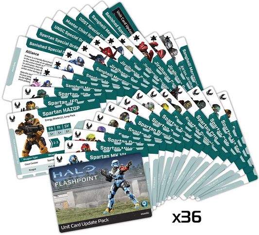 Halo Flashpoint Unit Card Update Pack