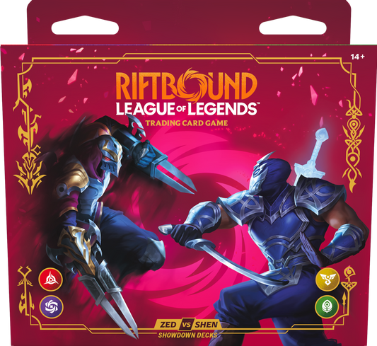 Riftbound- Zed vs Shen Showdown Decks