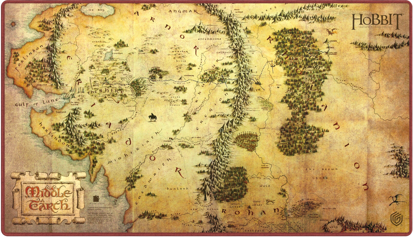 The Hobbit- Middle Earth Playmat