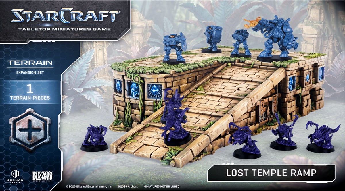 StarCraft: Terrain Lost Temple Ramp Expansion