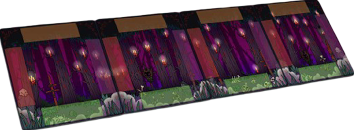 Cult of the Lamb The Board Game Neoprene Enemy Boards