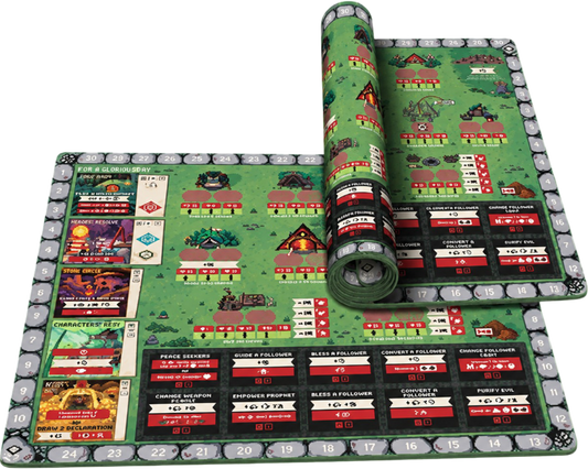 Cult of the Lamb The Board Game: Main Board Playmat