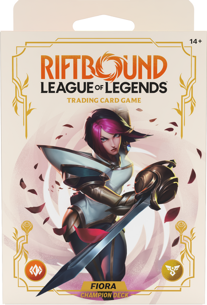 Riftbound League of Legends- Spirit Forged- Champion Deck