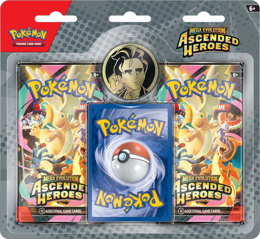 Pokemon: Mega Evolution Ascended Heroes 2 Pack Blister Erika/Larry