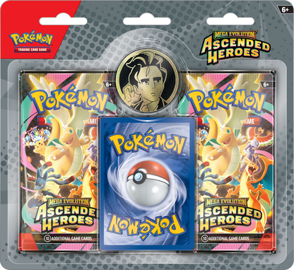 Pokemon: Mega Evolution Ascended Heroes 2 Pack Blister Erika/Larry