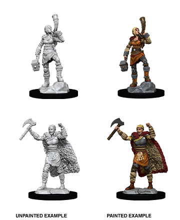 Human Female Barbarian - Wave 12