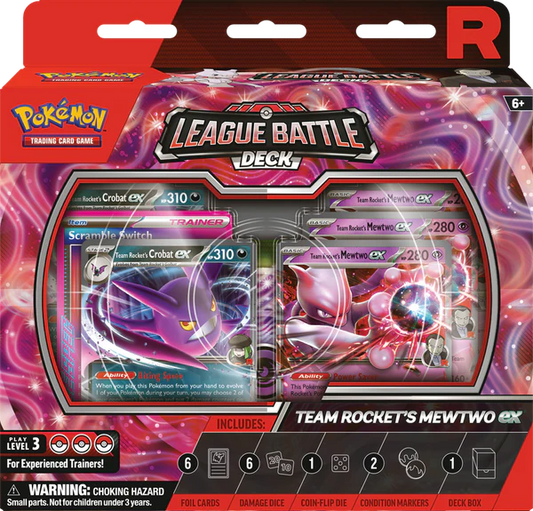 Pokémon League Battle Deck- Team Rocket's Mewtwo EX
