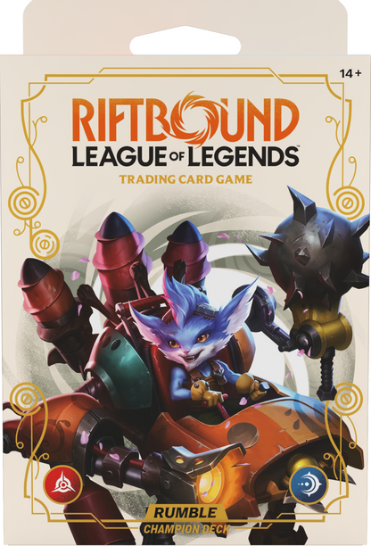 Riftbound League of Legends- Spirit Forged- Champion Deck