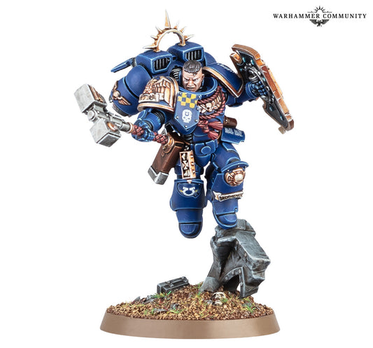 Space Marines- Captain with Jump Pack & Relic Shield