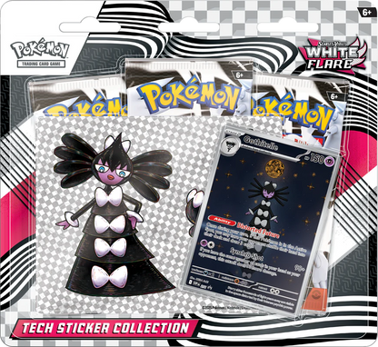 Pokemon: Black Bolt & White Flare- Tech Sticker Collection
