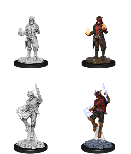 Tiefling Male Sorcerer - Wave 12