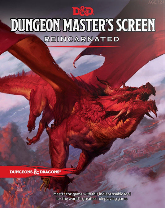 Dungeons and Dragons RPG Dungeon Master's Screen Reincarnated