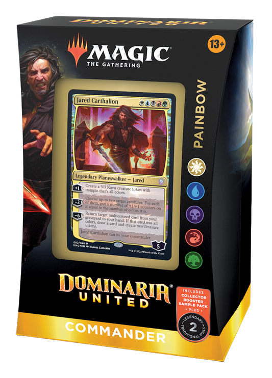 MTG Dominaria United Commander Deck Painbow