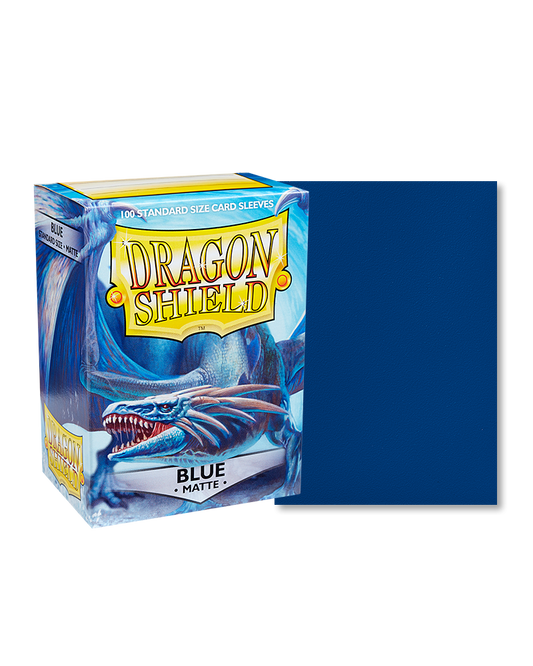 Dragon shield- Matte Blue(100CT)