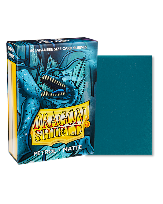Dragon shield- Matte Petrol- Japanese size