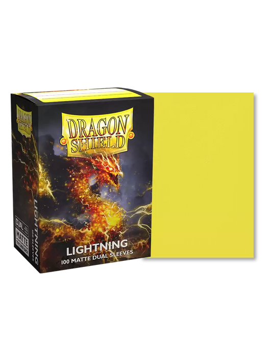Dragon shield- Matte Dual Lightning(100CT)