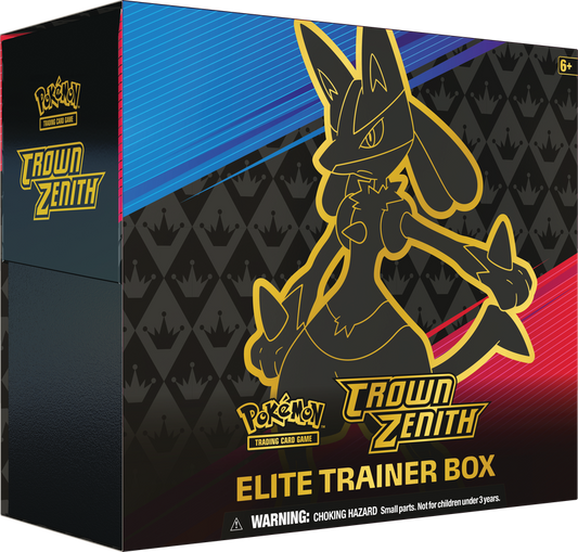 Pokémon- Crown Zenith Elite Trainer Box