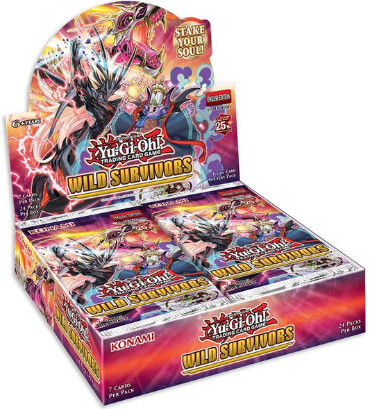 Yu-Gi-Oh!: Wild Survivors Booster Box